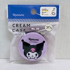 Sanrio Kuromi Round Purple Acrylic Multi Purpose Case - 20g